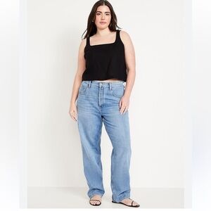 Old navy slouchy straight plus 22